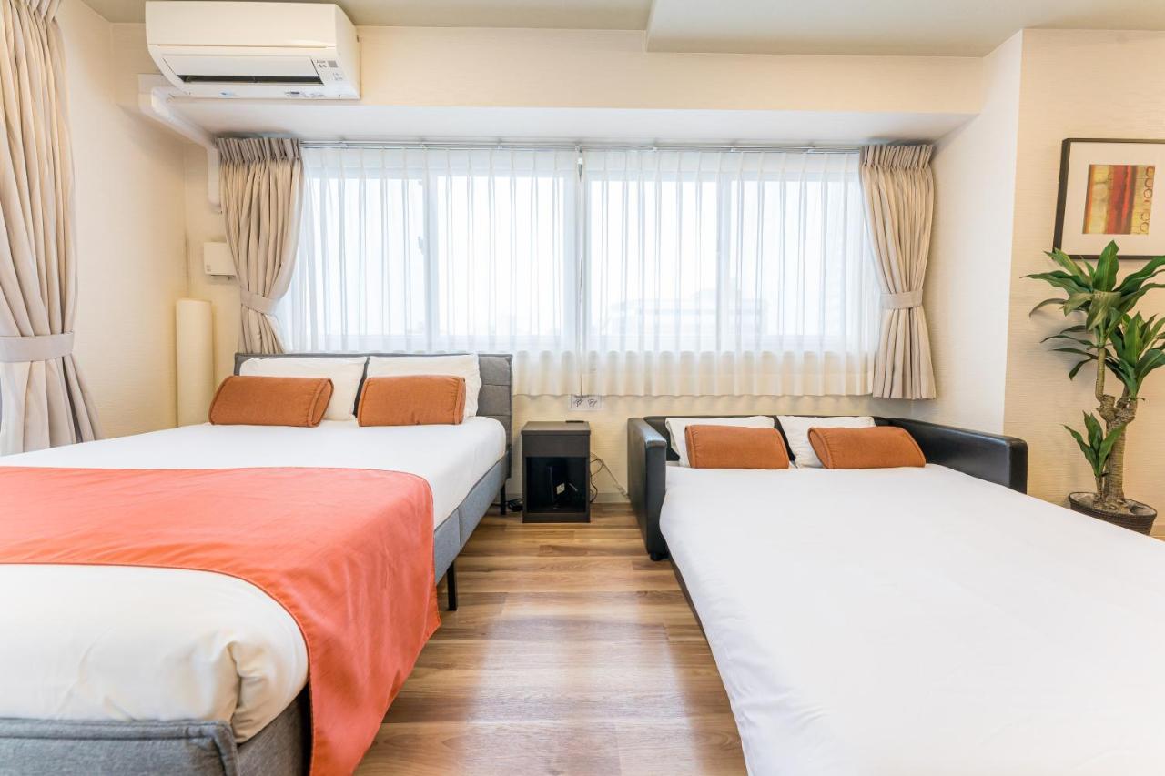 Ferienwohnung Oshiage Sky View Terrace Penthouse Präfektur Tokio Exterior foto