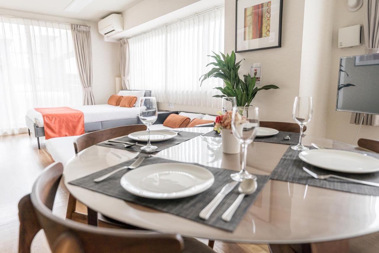 Ferienwohnung Oshiage Sky View Terrace Penthouse Präfektur Tokio Exterior foto