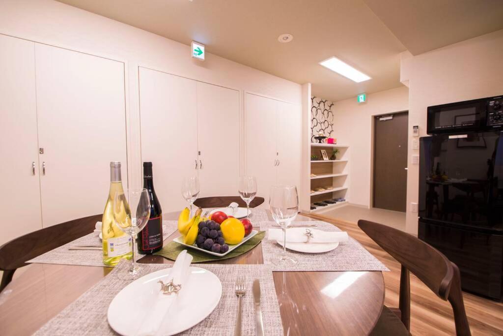 Ferienwohnung Oshiage Sky View Terrace Penthouse Präfektur Tokio Exterior foto