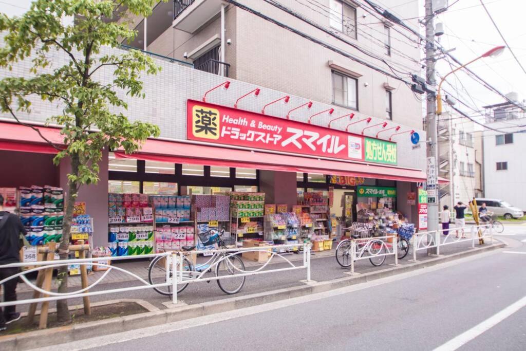 Ferienwohnung Oshiage Sky View Terrace Penthouse Präfektur Tokio Exterior foto